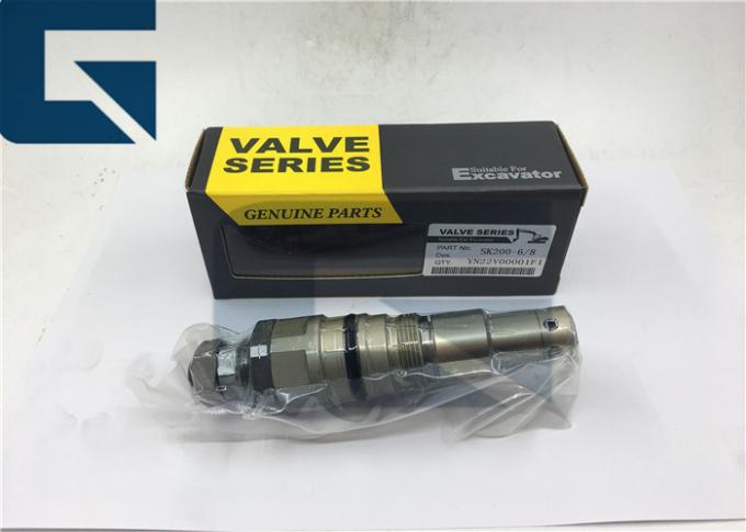 Kobelco Main Relief Valve YN22V00001F1 For SK200-6E SK200-8 Excavator