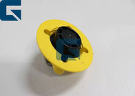 Yellow Volv-o Radiator Cap Replacement , Water Tank Cap Excavator Spares 1674083
