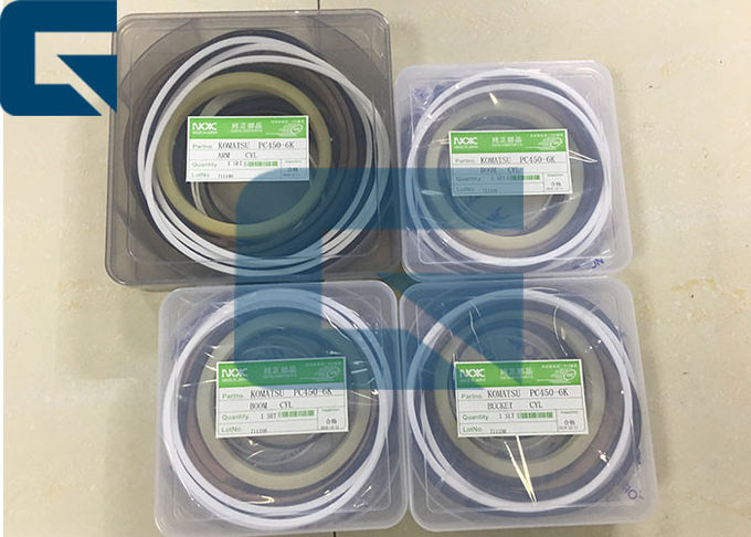 Boom / Arm / Bucket Hydraulic Cylinder Seal Kit For PC450-6 PC450-6K Excavator