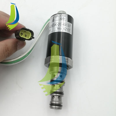KDRDE5K-20-40C07-109 Solenoid Valve For SK200-6E Excavator
