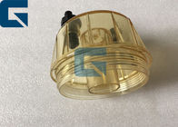 Transparent Volvo Diesel Fuel Filter Thermostability Bowl For Excavator VOE11110738