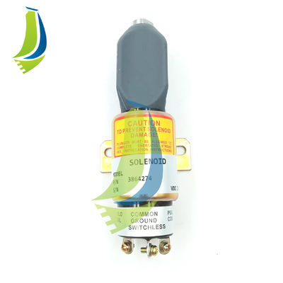 386-4274 3864274 Stop Solenoid Valve 24V For E320C Excavator