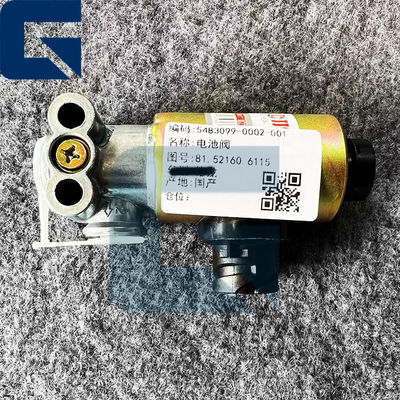 81.52160.6115 Solenoid Valve Air Valve for Truck Parts