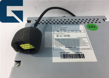 Hyundai Excavator Electrical Parts 21Q8-15700C Radio 21Q6-15600 21Q8-15700