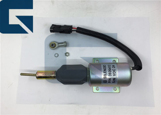 SA-4257-24 Excavator Accessories / Engine Spare Parts Shutoff Solenoid 24 Volt 3926412