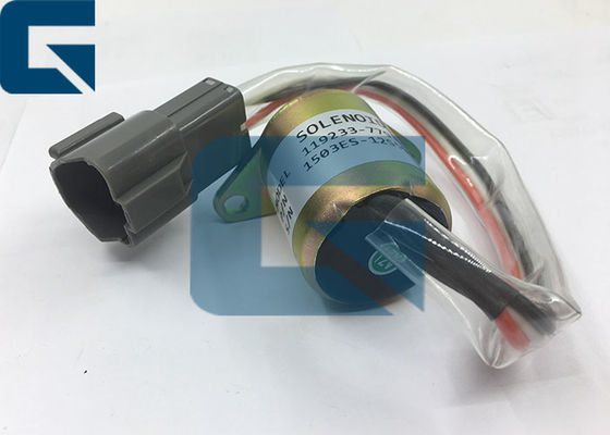 1503ES-12S5SUC12S Flameout Stop Solenoid 119233-77932 For Excavator