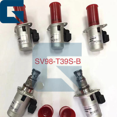  12V Solenoid Valve SV98-T39S-B For  Excavator CT60 CT80