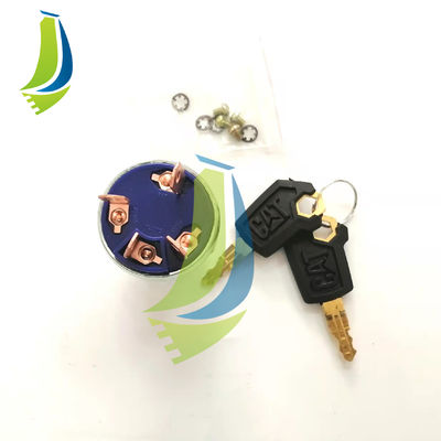 9G-7641 Ignition Switch With 2 Keys For E320C Excavator 9G7641 High Quality
