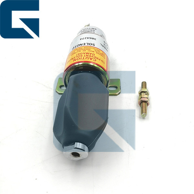 3864274 1751-2467U1B1S5A For 24V Excavator Parts Stop solenoid Valve