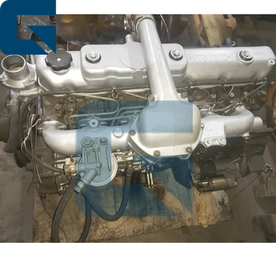 6D34 Complete Diesel Engine Assy For SK200-6 Excavator