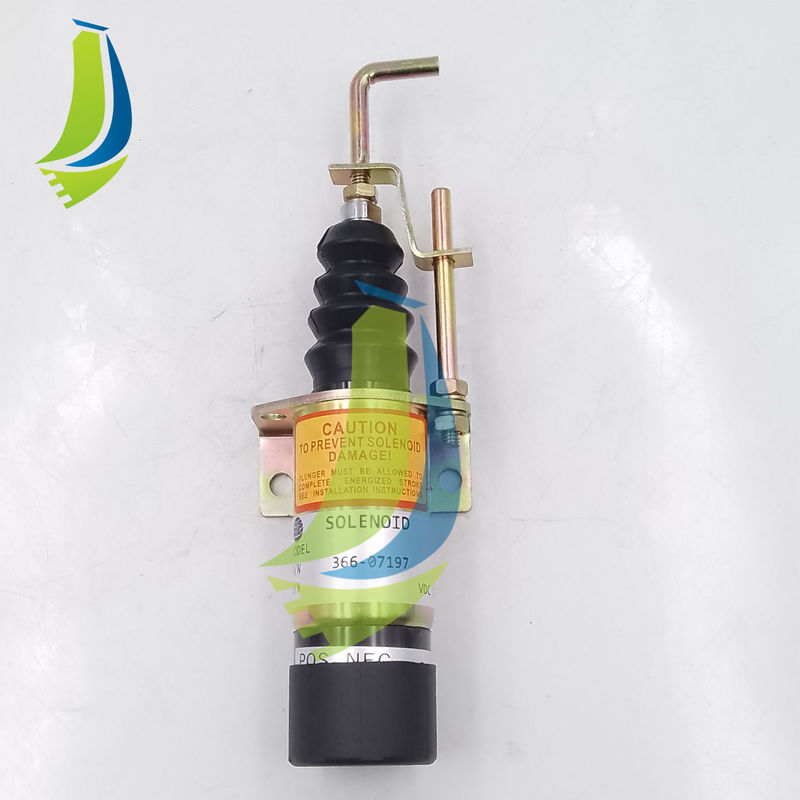 366-07197 Fuel Stop Shutoff Solenoid Valve SA-3405T For Excavator 36607197