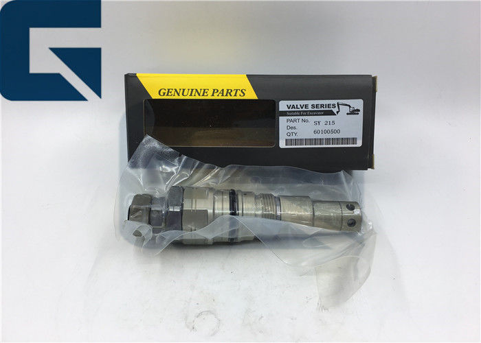 SY215 Excavator Accessories 60100500 Main Relief Valve 52081001-9126