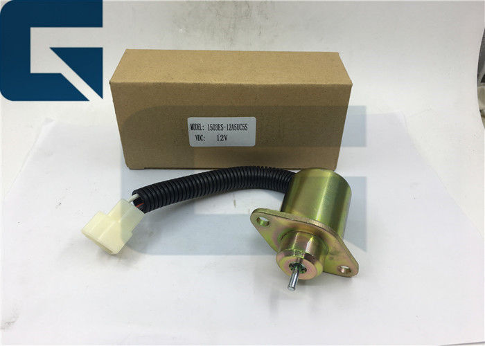 Diesel Stop Solenoid Excavator Accessories 1503ES-12A5UC5S For V1505T Engine 17454-60010