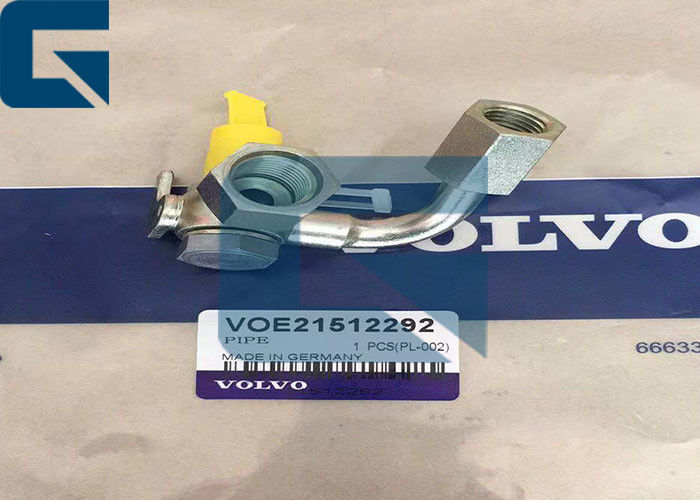  Excavator Engine System Spare Parts VOE21512292 Fuel Pipe 21512292