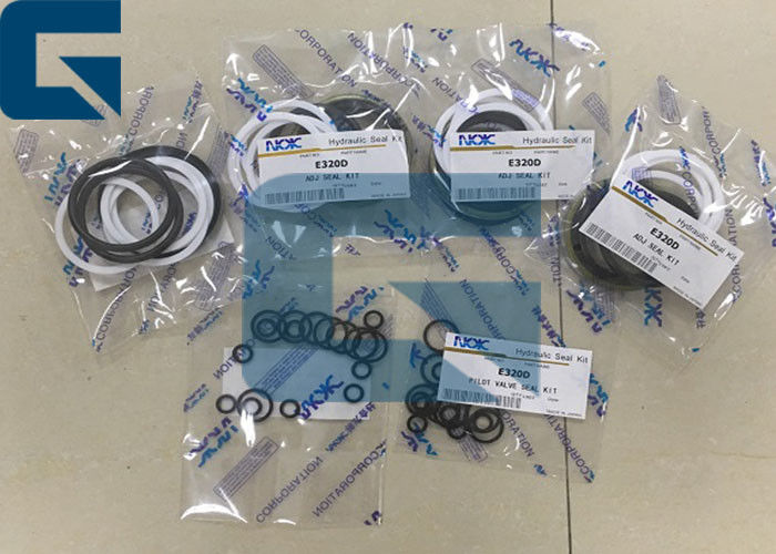  Excavator 320 E320D Hydraulic Pilot Valve Seal Kit E320D ADJ Cylidner Seal Set