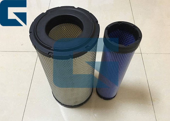 PC200-7 Excavator Engine Parts Air Filter Element 600-185-3110 600-185-3111