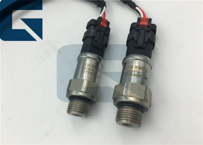 4343436 4343436 Fuel Pump Pressure Sensor For CAT E330D Excavator