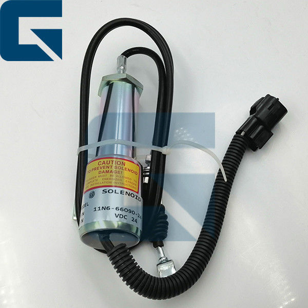 Hydraulic 11N6-66090 11N666090 Stop Solenoid Valve For R215-9 Excavator