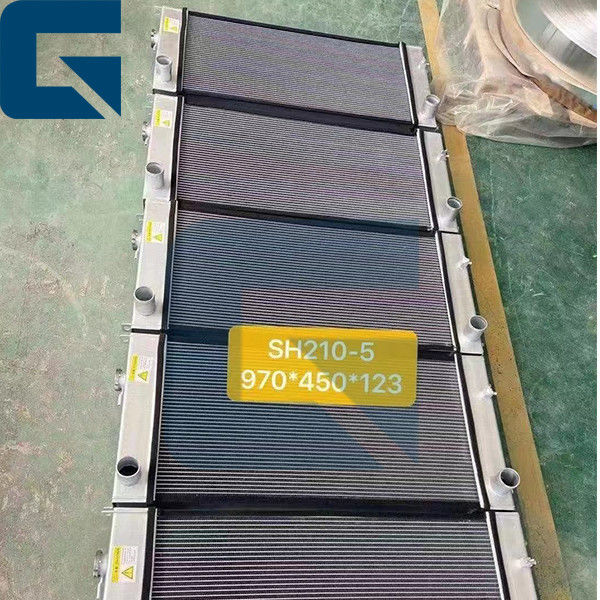 SH210-5 Excavator Spare Part Radiator Core Assy