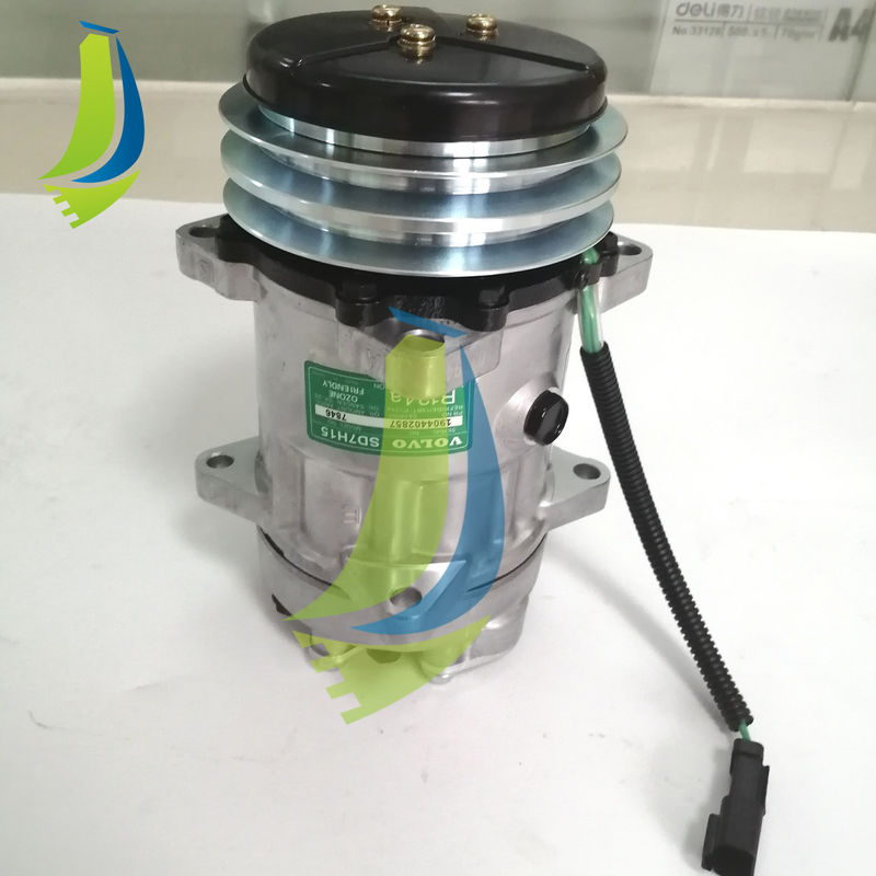 6848095 Air Conditioning Compressor For EC210B Excavator Parts