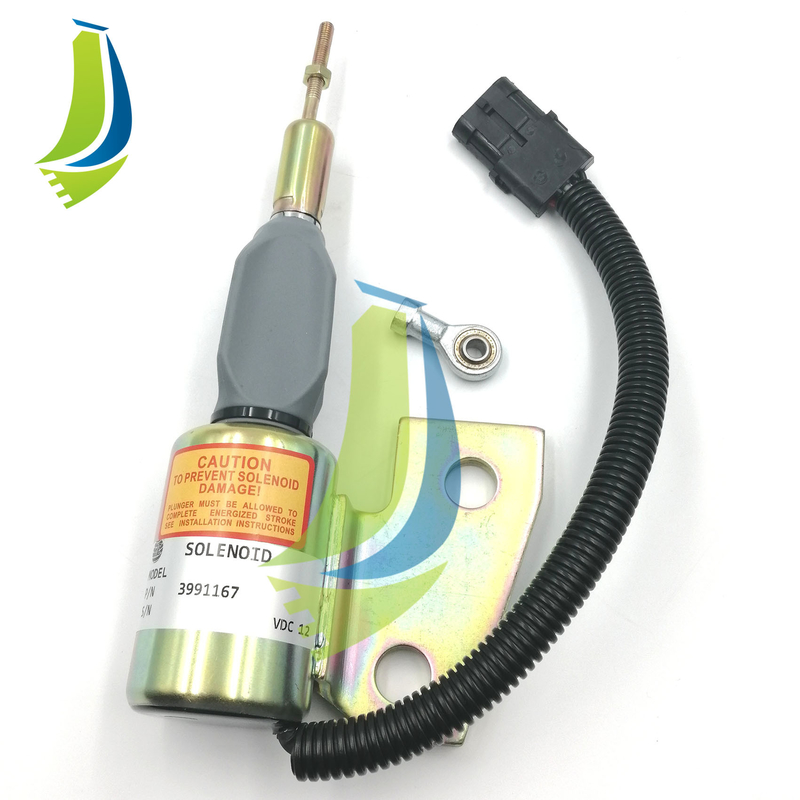 3991167 Shut Off Solenoid 12V For Excavator Spare Parts