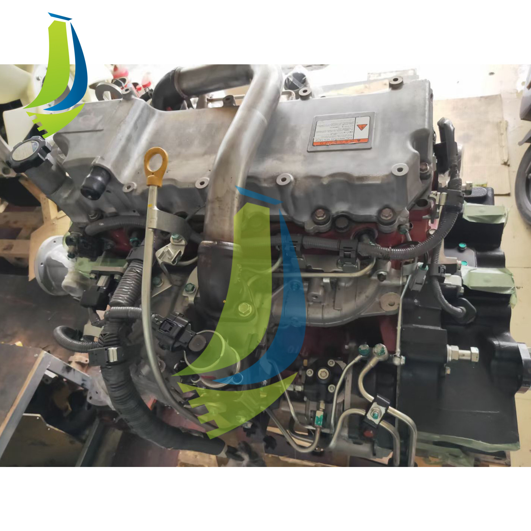 J05E Complete Engine Assembly For SK2108 Excavator Spare Parts